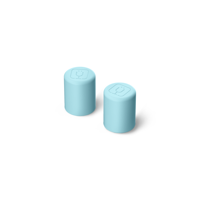Magnetic Straw Cover | Glacier | 2-Pack